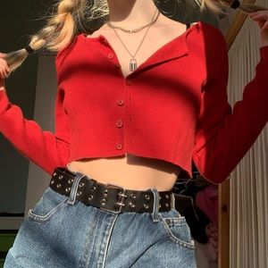 brandy melville athelia knit cardigan